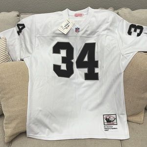 NFL Throwback Authentics - Bo Jackson Oakland Raiders 1987, 34 Jersey